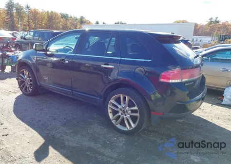 2010 Lincoln Mkx z USA, uszkodzony, nr VIN 2LMDJ8JC9ABJ30056